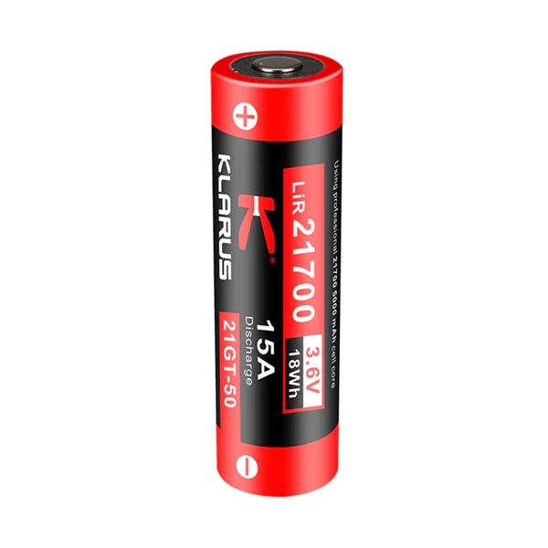 Акумулятор 21GT-50 (5000mAh ) Klarus Black - 3597261