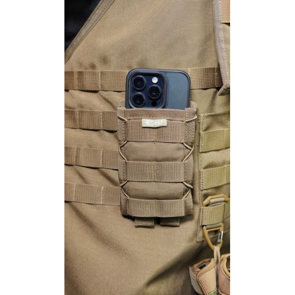 Фартух-гриль тактичний Cordura 500D на системі Molli (710х780 мм) East Gear Койот - 3597330