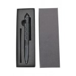 Ручка тактична зі склобоєм в подарунковій коробці Black