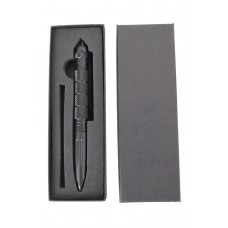 Ручка тактична зі склобоєм в подарунковій коробці Black