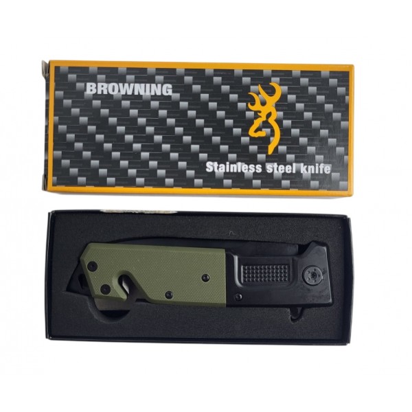 Нож складной Browning DA332 Olive-Black - 3597501 Нож складной Browning DA332 Olive-Black - 3597501