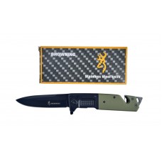 Нож складной Browning DA332 Olive-Black