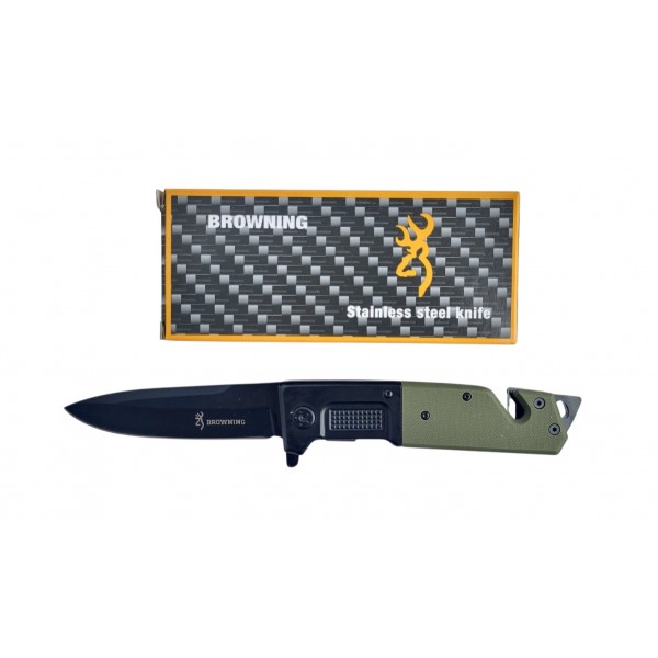 Нож складной Browning DA332 Olive-Black - 3597501