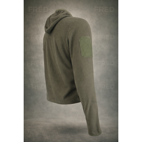 Кофта тактическая флисовая с капюшоном Fred Olive Pancer - 3593422 Кофта тактическая флисовая с капюшоном Fred Olive Pancer - 3593422