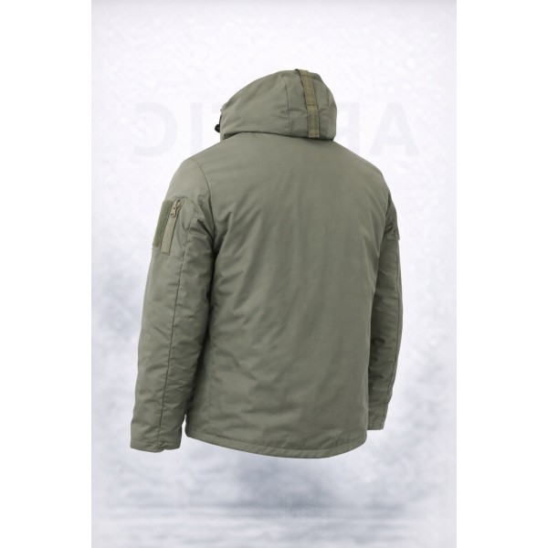 Куртка тактическая зимняя Arctic Storm Oliv Pancer - 3593079