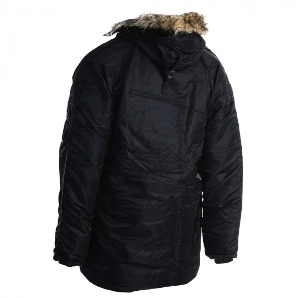 Парка зимняя базовая Аляска N3B Mil-Tec Германия Черная - 3578009 Парка зимняя базовая Аляска N3B Mil-Tec Германия Черная - 3578009