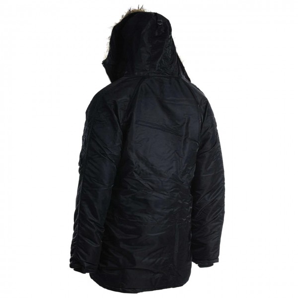 Парка зимняя базовая Аляска N3B Mil-Tec Германия Черная - 3578009 Парка зимняя базовая Аляска N3B Mil-Tec Германия Черная - 3578009