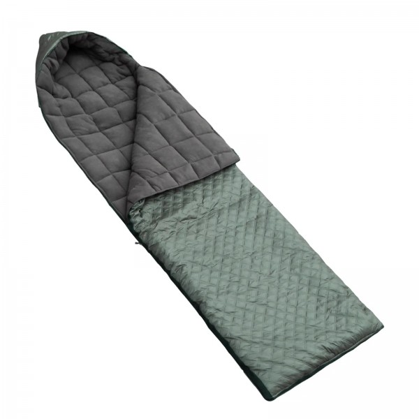 Спальний мішок флісовий температурний режим -25 Cons (220 х 70 см) Олива - 3577957