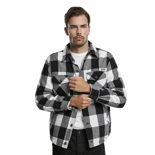 Куртка Brandit Lumber Jacket - White/Black - 3577951 Куртка Brandit Lumber Jacket - White/Black - 3577951
