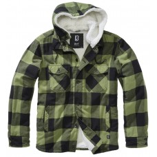 Куртка Brandit Lumberjacket Hooded Olive/Black