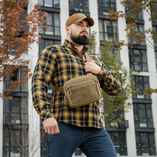 M-Tac сумка EDC Bag Elite HEX Coyote - 10392005 M-Tac сумка EDC Bag Elite HEX Coyote - 10392005