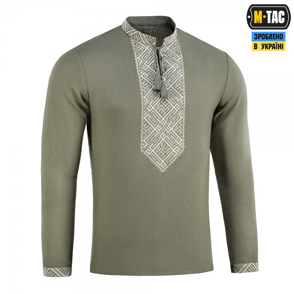 M-Tac вишиванка 100% льон тип 2олива - 80090001 M-Tac вишиванка 100% льон тип 2олива - 80090001
