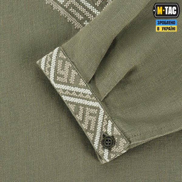 M-Tac вишиванка 100% льон тип 2олива - 80090001 M-Tac вишиванка 100% льон тип 2олива - 80090001