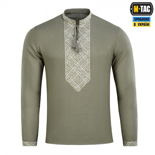 M-Tac вишиванка 100% льон тип 2олива - 80090001 M-Tac вишиванка 100% льон тип 2олива - 80090001