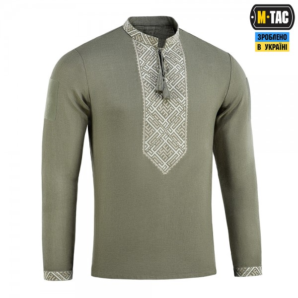 M-Tac вышиванка тактическая 100% лён тип 2 олива - 80091001 M-Tac вышиванка тактическая 100% лён тип 2 олива - 80091001