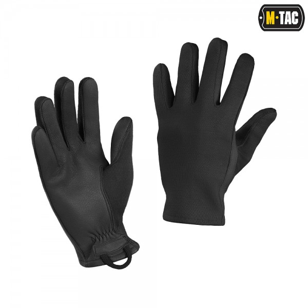 M-Tac перчатки Nomex Sport Leather Black - 90317002