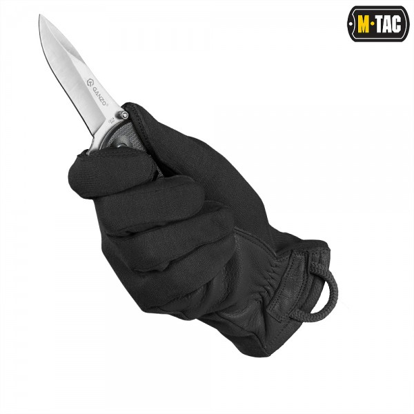 M-Tac рукавички Nomex Sport Leather Black - 90317002 M-Tac рукавички Nomex Sport Leather Black - 90317002