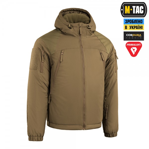 M-Tac куртка зимова Alpha Gen.III Pro Primaloft Coyote Brown - 20499017 M-Tac куртка зимова Alpha Gen.III Pro Primaloft Coyote Brown - 20499017