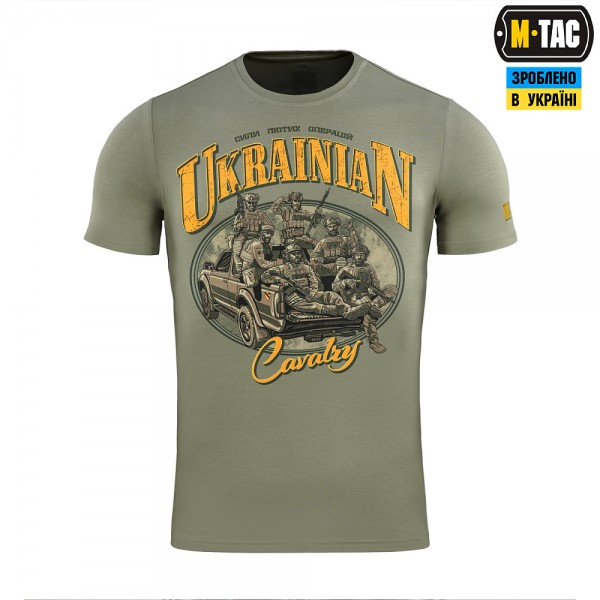 M-Tac футболка Ukrainian Cavalry Light Olive - 80097038 M-Tac футболка Ukrainian Cavalry Light Olive - 80097038