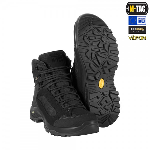 M-Tac ботинки тактические демисезонные Pro Line Black - 2J0158MTPLV-007