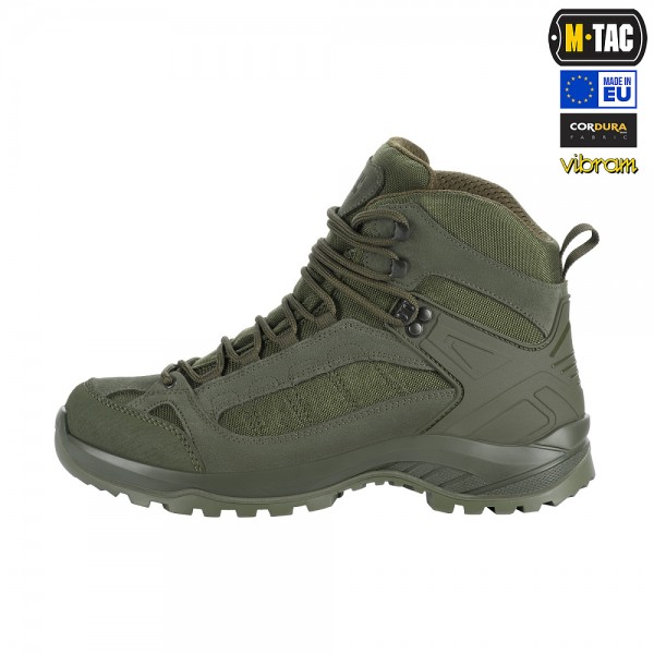 M-Tac черевики тактичні демісезонні Pro Line Ranger Green - 2J0158MTPLV-009