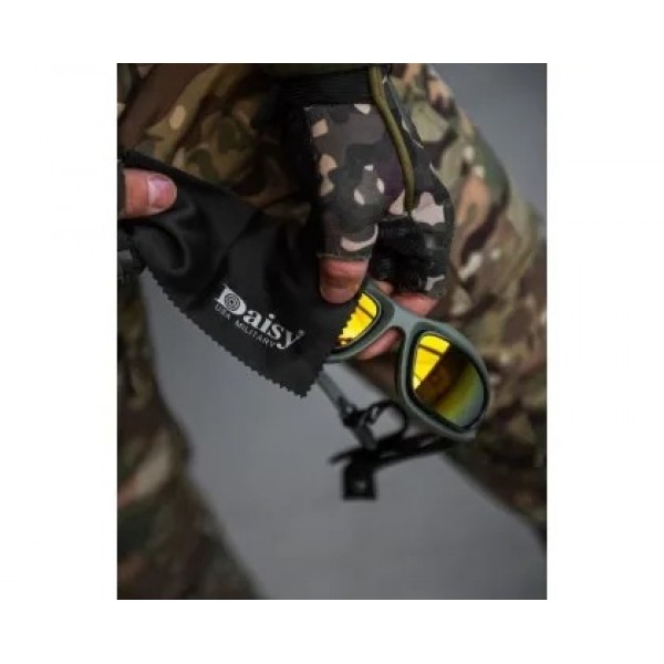 Очки тактические Daisy C5 USA Military (с поляризацией) Олива - 3577865 Очки тактические Daisy C5 USA Military (с поляризацией) Олива - 3577865