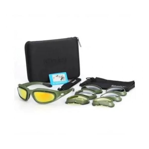 Очки тактические Daisy C5 USA Military (с поляризацией) Олива - 3577865 Очки тактические Daisy C5 USA Military (с поляризацией) Олива - 3577865