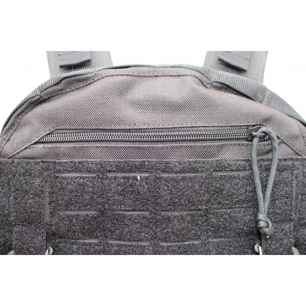 Плитоноска Plate Carrier Закрытого типа GEN 2.0 с камербандами (150х300) панель Molle uaBronik Черная 4 класс защиты - 3581163