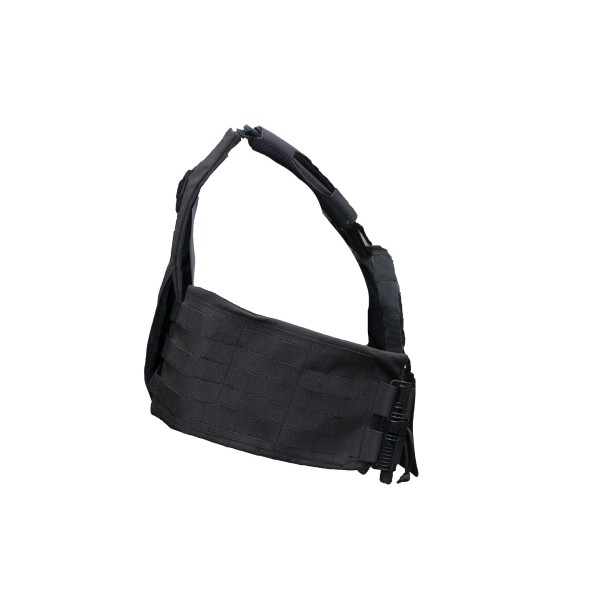 Плитоноска Plate Carrier Закрытого типа GEN 2.0 с камербандами (150х300) панель Molle uaBronik Черная 4 класс защиты - 3581163