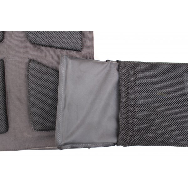 Плитоноска Plate Carrier Закрытого типа GEN 2.0 с камербандами (150х300) панель Molle uaBronik Черная 4 класс защиты - 3581163