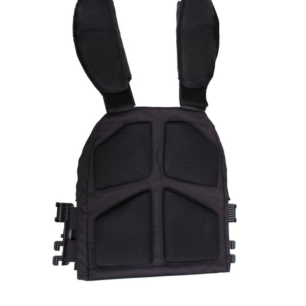 Плитоноска Plate Carrier Light Открытого типа панель Molle uaBronik Черная - 3577861 Плитоноска Plate Carrier Light Открытого типа панель Molle uaBronik Черная - 3577861