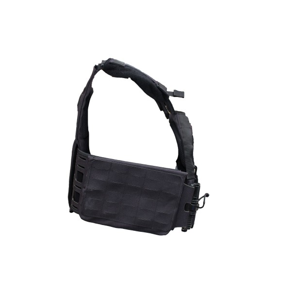Плитоноска Plate Carrier Light Открытого типа панель Molle uaBronik Черная - 3577861 Плитоноска Plate Carrier Light Открытого типа панель Molle uaBronik Черная - 3577861