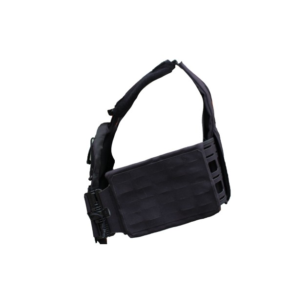 Плитоноска Plate Carrier Light Открытого типа панель Molle uaBronik Черная - 3577861 Плитоноска Plate Carrier Light Открытого типа панель Molle uaBronik Черная - 3577861