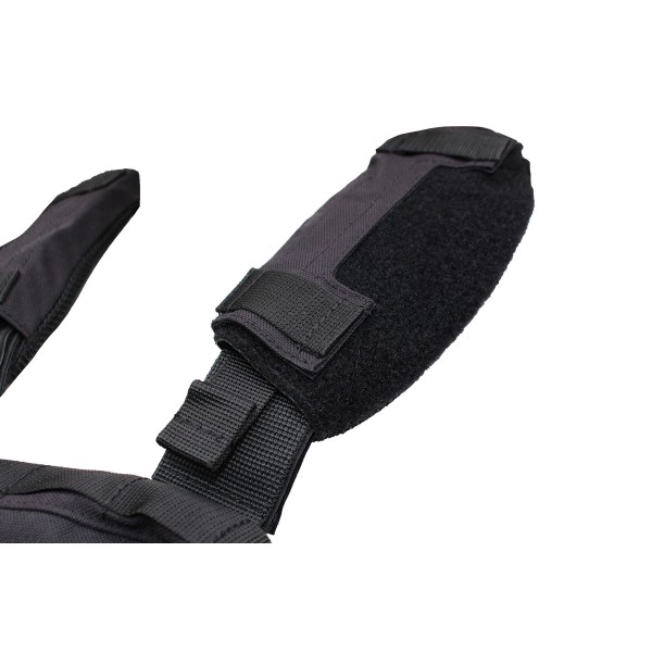 Плитоноска Plate Carrier Light Открытого типа панель Molle uaBronik Черная - 3577861 Плитоноска Plate Carrier Light Открытого типа панель Molle uaBronik Черная - 3577861