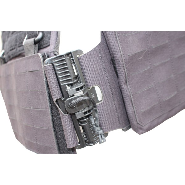 Плитоноска Plate Carrier Light Открытого типа панель Molle uaBronik Черная - 3577861 Плитоноска Plate Carrier Light Открытого типа панель Molle uaBronik Черная - 3577861