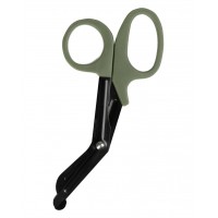 Ножиці тактичні бандажні 18,5 см олива Mil Tec Німеччина