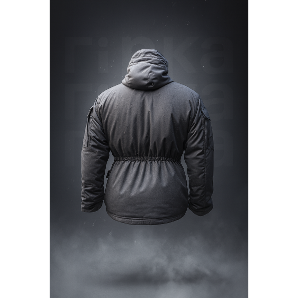 Куртка тактическая зимняя Горка Черная Pancer - 3577833