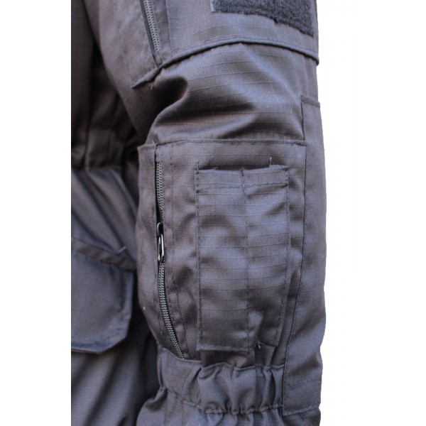 Куртка тактическая зимняя Горка Черная Pancer - 3577833