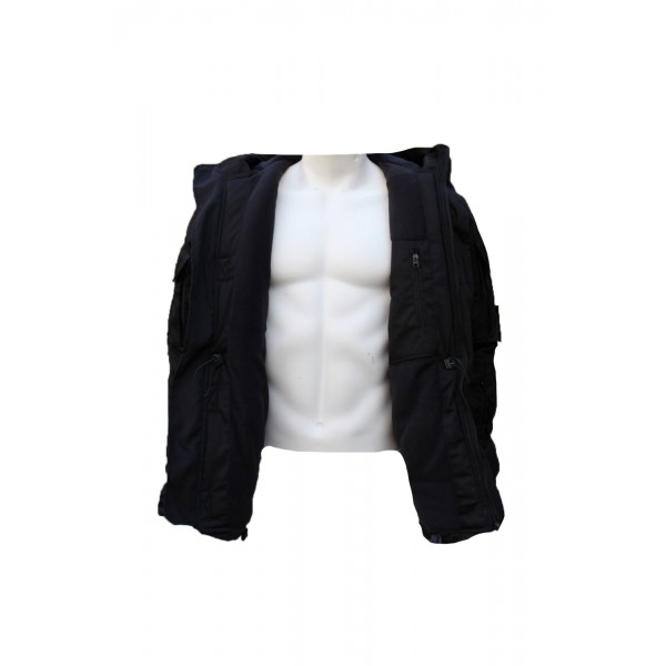 Куртка тактическая зимняя Горка Черная Pancer - 3577833