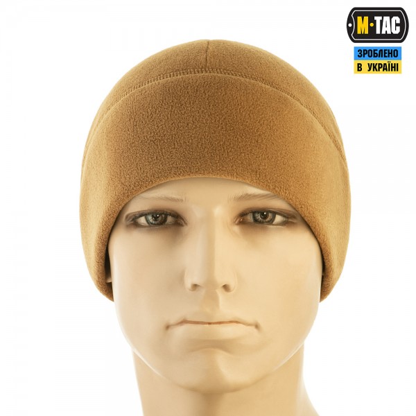 M-Tac шапка Watch Cap Elite фліс (320г/м2) with Slimtex Coyote Brown - 3577829