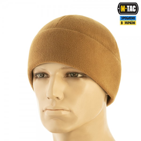 M-Tac шапка Watch Cap Elite фліс (320г/м2) with Slimtex Coyote Brown - 3577829