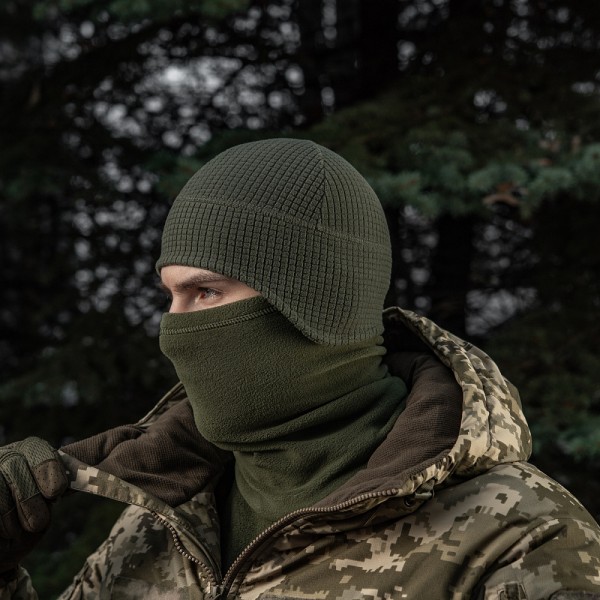 M-Tac шапка-підшоломник Gen.II фліс ріп-стоп Army Olive - 40577062