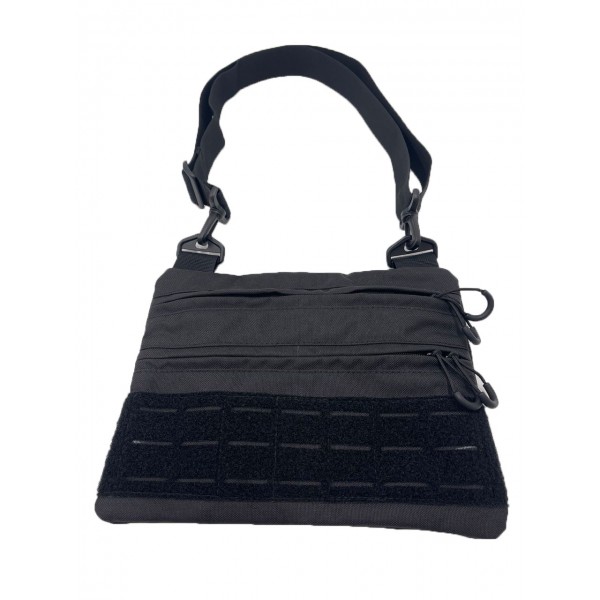 Тактическая сумка через плечо Street Bag Черная uaBronik - 3577779 Тактическая сумка через плечо Street Bag Черная uaBronik - 3577779