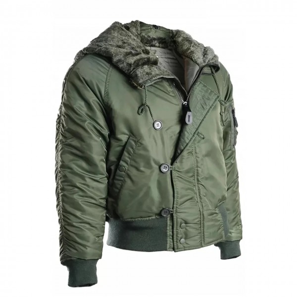 Куртка зимняя лётная N2B Аляска олива - 3064233 Куртка зимняя лётная N2B Аляска олива - 3064233