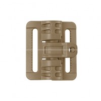 Пряжка Fast Drop быстрого сброса двухсторонняя (55 мм) плечевая ART Койот