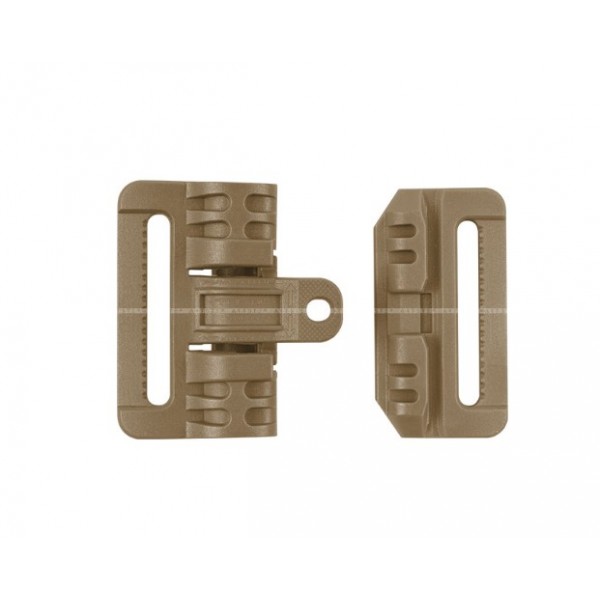 Пряжка Fast Drop быстрого сброса двухсторонняя (55 мм) плечевая ART Койот - 3577702 Пряжка Fast Drop быстрого сброса двухсторонняя (55 мм) плечевая ART Койот - 3577702