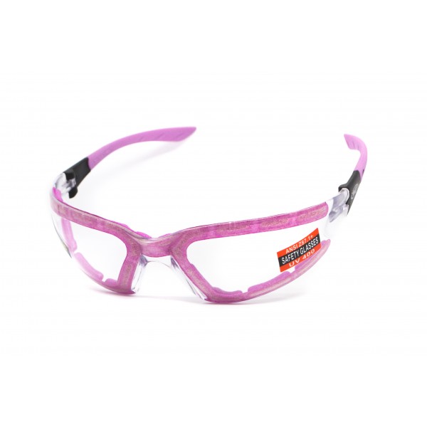 Очки защитные с уплотнителем Global Vision Ruthless Purple (clear) Anti-Fog, прозрачные в фиолетовой оправе - 3586624 Очки защитные с уплотнителем Global Vision Ruthless Purple (clear) Anti-Fog, прозрачные в фиолетовой оправе - 3586624