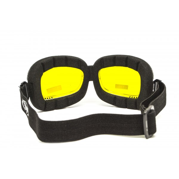 Очки защитные с уплотнителем Global Vision Retro Joe (yellow) желтые - 3586617 Очки защитные с уплотнителем Global Vision Retro Joe (yellow) желтые - 3586617