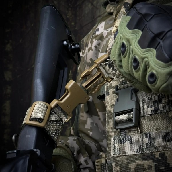 Ремень оружейный RAGNAROK трехточечный с широким наплечником KRAKEN sling Пиксель - 3577696 Ремень оружейный RAGNAROK трехточечный с широким наплечником KRAKEN sling Пиксель - 3577696