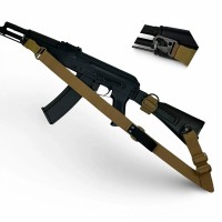 Ремінь збройовий RAGNAROK одно/двоточковий з додатковим кріпленням TYR carbine Койот